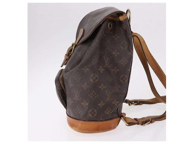 LOUIS VUITTON Zaino Monogram Montsouris MM M51136 LV Auth BA13800 Monogramma - vista 3