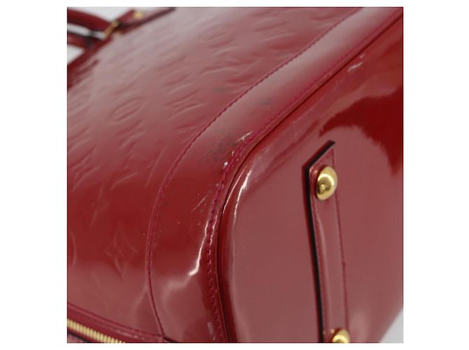 LOUIS VUITTON Borsa Monogram Vernis Alma PM Rose Andian M91770 Auth 190707A - vista 16