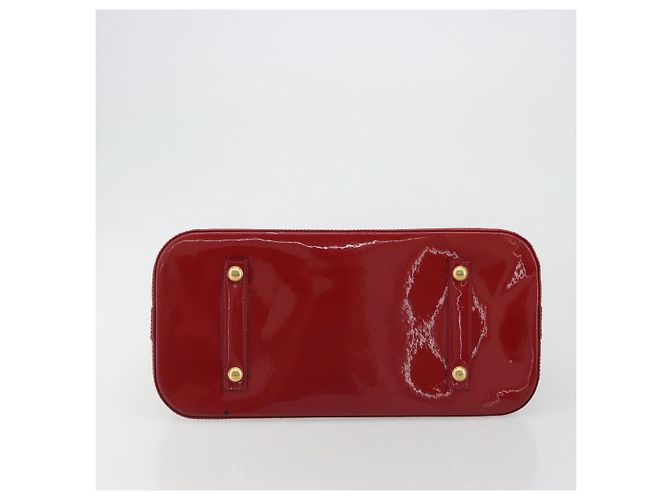 LOUIS VUITTON Borsa Monogram Vernis Alma PM Rose Andian M91770 Auth 190707A - vista 5