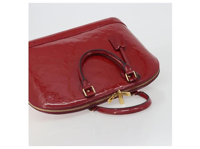 LOUIS VUITTON Borsa Monogram Vernis Alma PM Rose Andian M91770 Auth 190707A - vista 6