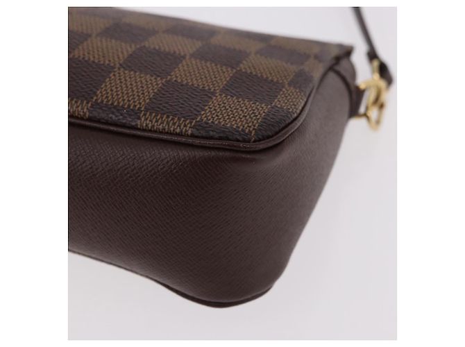 LOUIS VUITTON Damier Ebene Trousse makeup Pouch N51982 LV Auth 192050V - vista 15