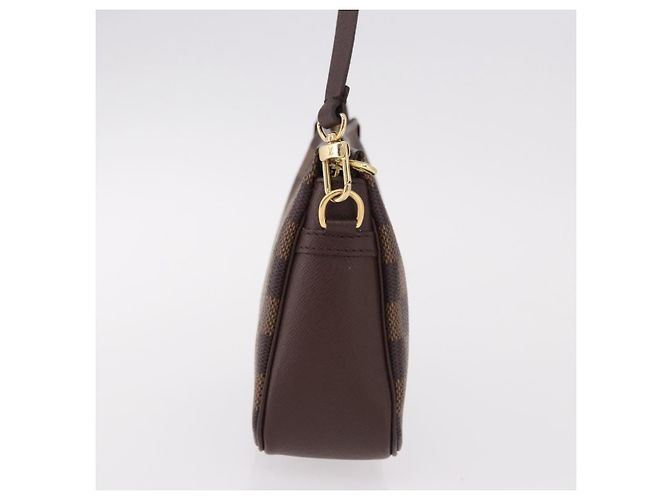 LOUIS VUITTON Damier Ebene Trousse makeup Pouch N51982 LV Auth 192050V - vista 3