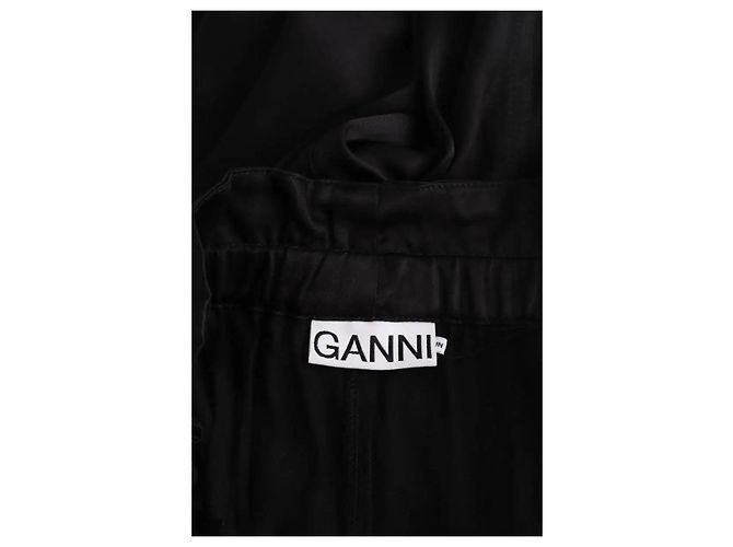 Ganni Pantalón recto negro - vista 5