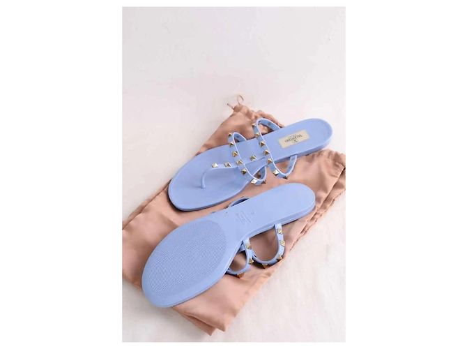 Sandali Valentino blu in plastica Taglia 42 - vista 6