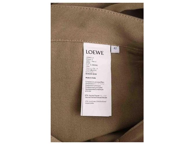 Loewe Pantalón recto camel Camello - vista 6