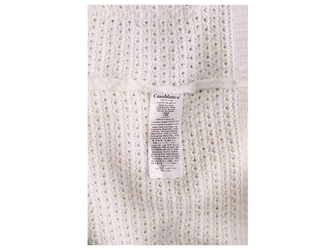 Camisa Casablanca de algodón blanca L Blanco - vista 6