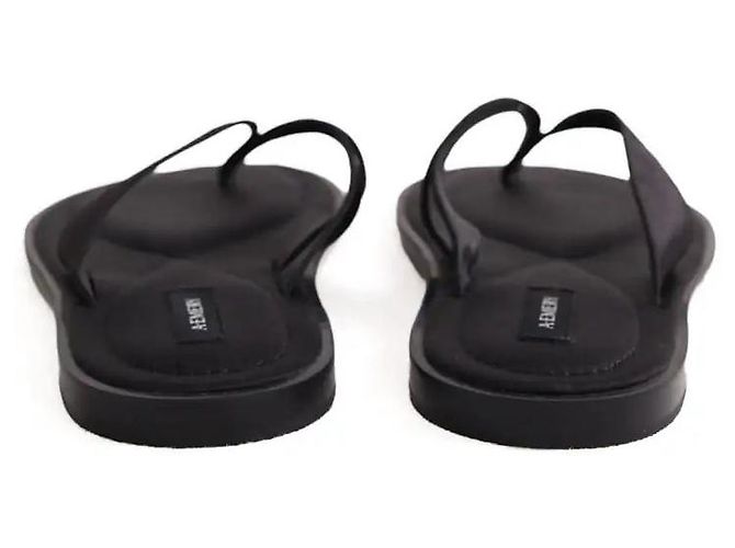 Autre Marque Infradito A.EMERY in pelle nera Nero - vista 2