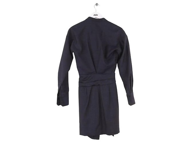 Isabel Marant Etoile Anthrazitfarbenes Kleid Anthrazitgrau - Ansicht 3