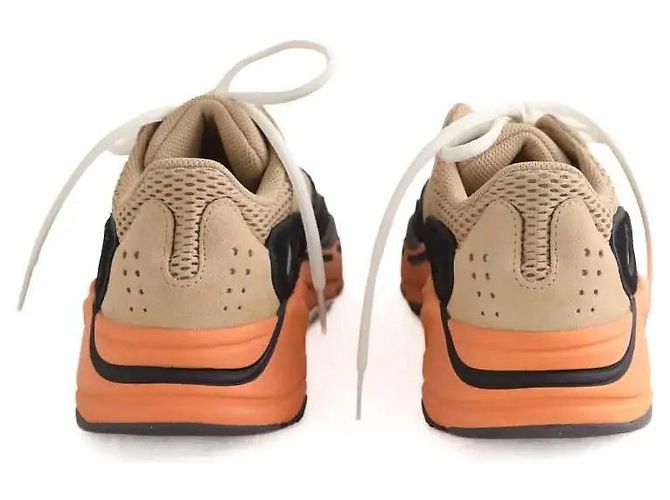 Sneakers Yeezy 700 in pelle multicolore - vista 2