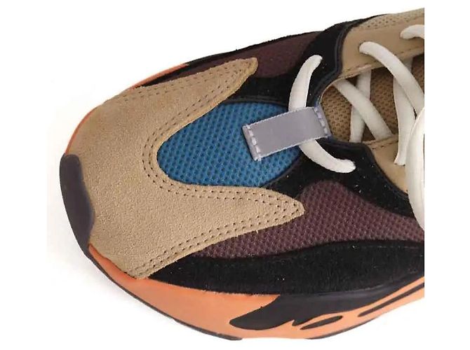 Sneakers Yeezy 700 in pelle multicolore - vista 5