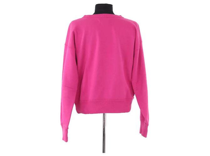 Sudadera Mobyli rosa de algodón Isabel Marant Etoile - vista 4