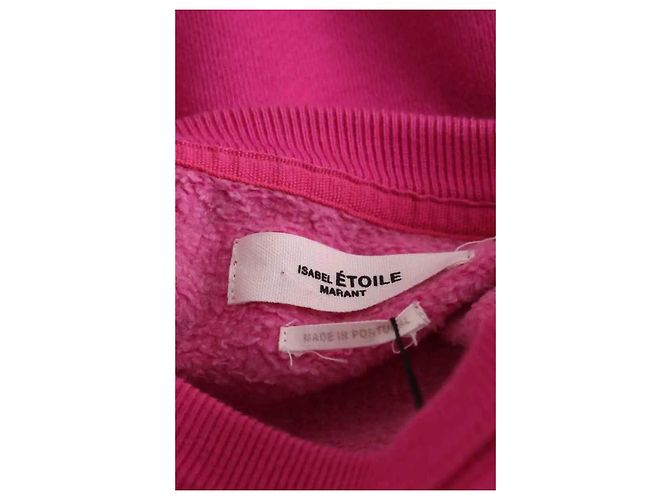 Sudadera Mobyli rosa de algodón Isabel Marant Etoile - vista 5