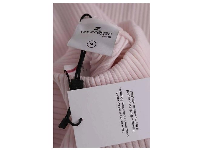 Courreges Jersey Courrèges rosa de viscosa M - vista 5