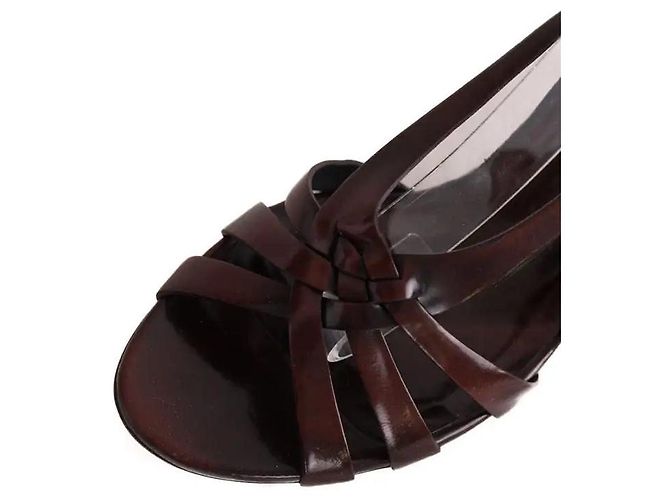 Burberry Weinrote Absätze Bordeaux - Ansicht 5