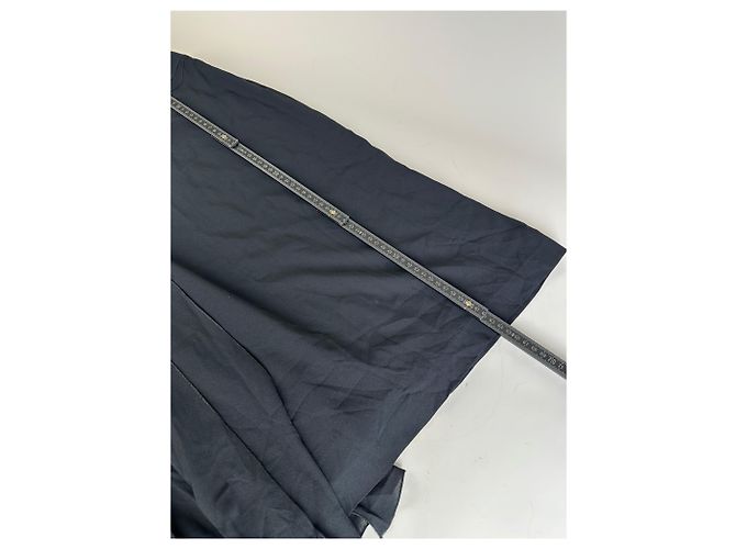 Gonna di seta vintage Chanel nera M Nero - vista 6