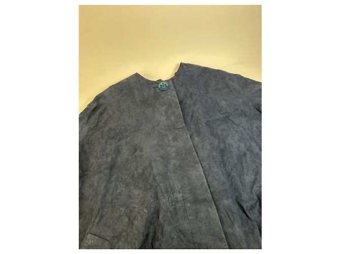 New Look Cappotto lungo vintage Dior Blu scuro L Blu navy - vista 11