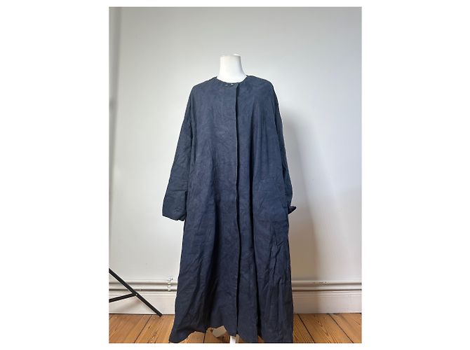 New Look Cappotto lungo vintage Dior Blu scuro L Blu navy - vista 13