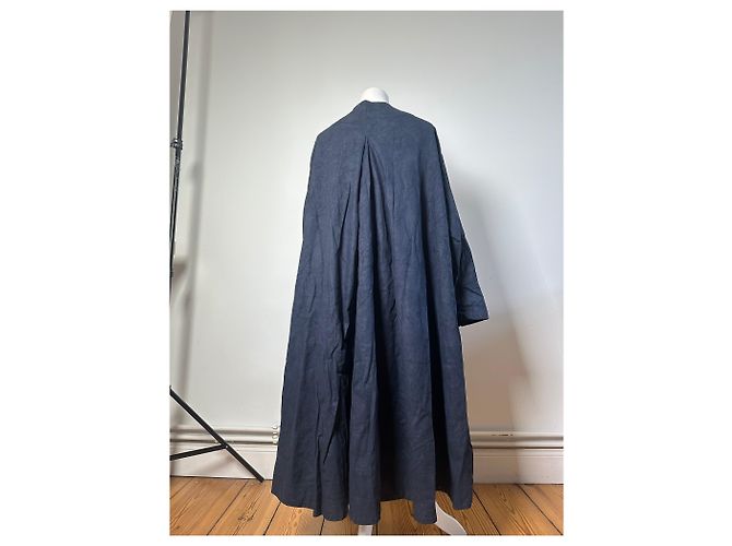 New Look Cappotto lungo vintage Dior Blu scuro L Blu navy - vista 14