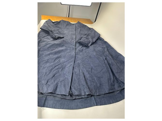 New Look Cappotto lungo vintage Dior Blu scuro L Blu navy - vista 6