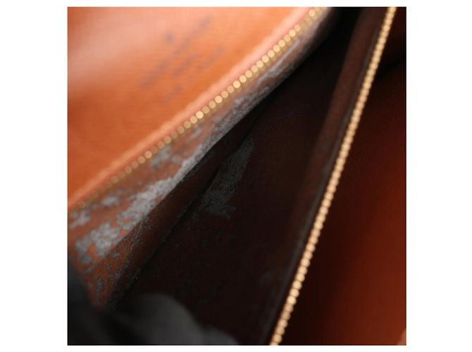 Borsa Louis Vuitton Monceau in tela Monogram marrone M51187 - vista 13