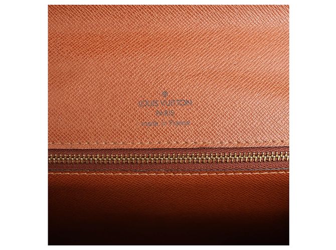 Borsa Louis Vuitton Monceau in tela Monogram marrone M51187 - vista 15