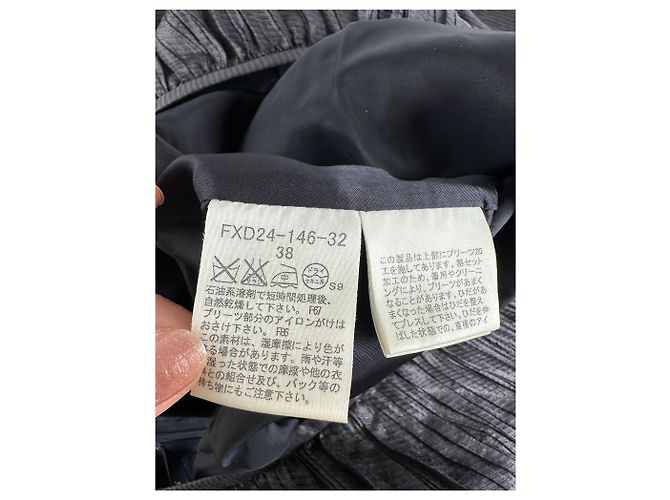 Vintage Burberry Rock Anthrazitgrau M - Ansicht 11