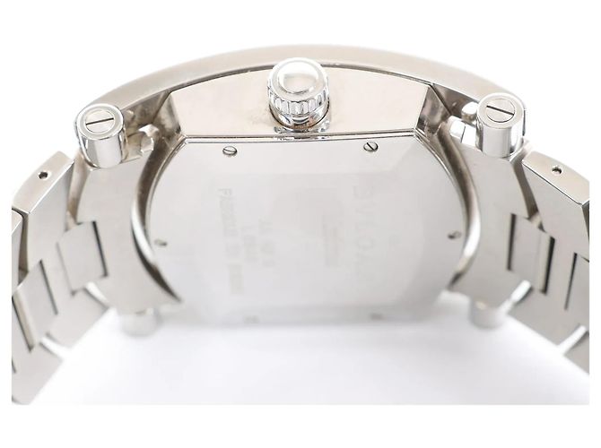 Bulgari Relógio Bvlgari Assioma AA48S L6648 SS WZ com mostrador bege Prata - vista 13