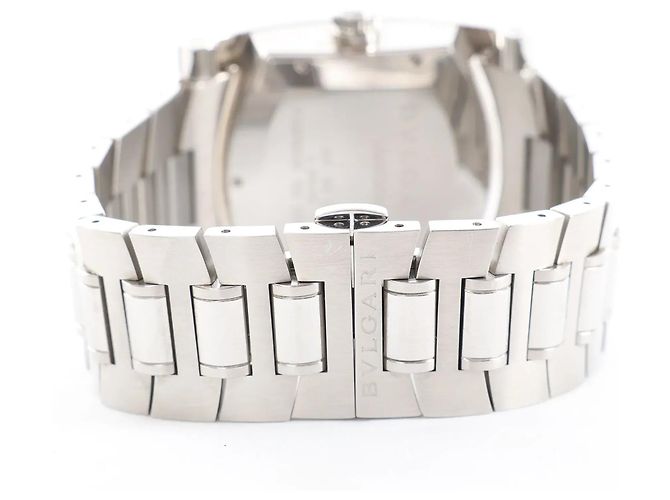 Bulgari Relógio Bvlgari Assioma AA48S L6648 SS WZ com mostrador bege Prata - vista 7
