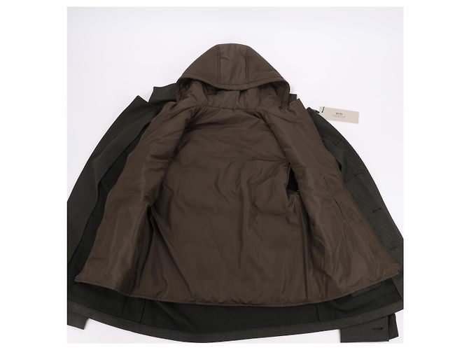 CC Collection Corneliani Wolljacke mit abnehmbarer Steppweste, Größe 50 Braun - Ansicht 13