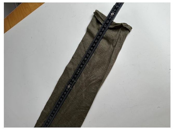 Vintage Loewe Woll-Kaschmir Rollkragenpullover Olivgrün L - Ansicht 6