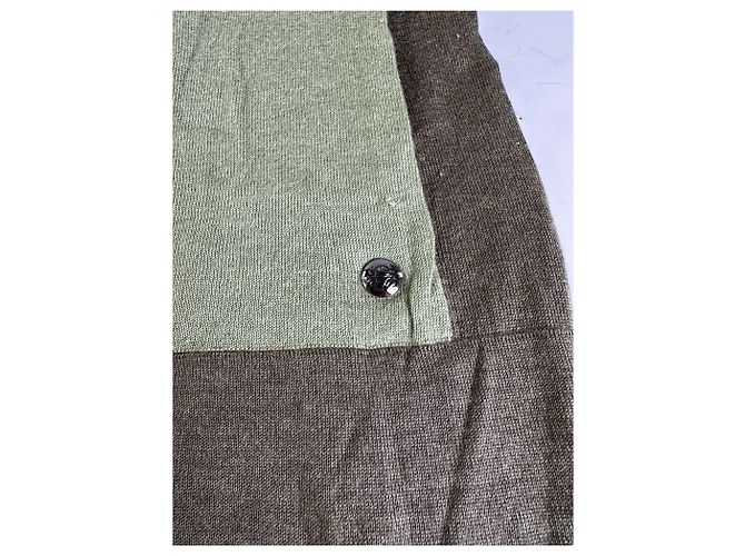 Vintage Loewe Woll-Kaschmir Rollkragenpullover Olivgrün L - Ansicht 9