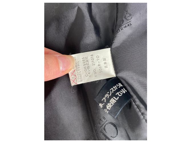 Clare Chloé Vintage Chloe Wool Blend Jacket Black L - view 9