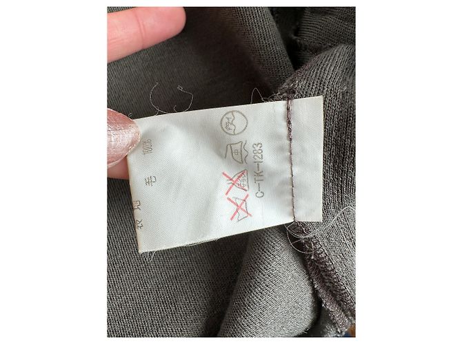 Vintage Givenchy Wollmischung Mantel Olivgrün L - Ansicht 11