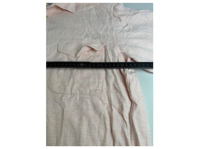 Camicia in cotone vintage Dior Rosa chiaro L - vista 11