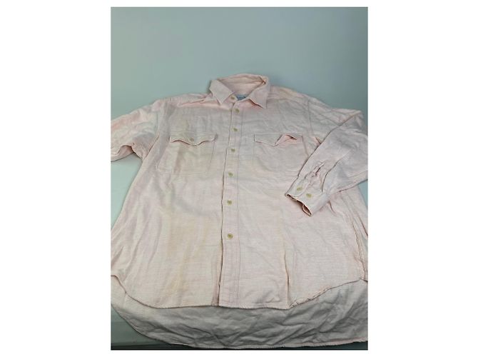 Camicia in cotone vintage Dior Rosa chiaro L - vista 5