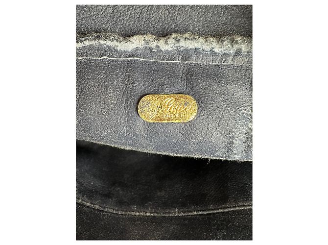 Beauty case Vintage Gucci GG Supreme Beige Navy - vista 5