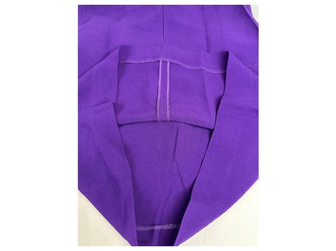 Vintage Miu Miu Baumwollkleid Lila M - Ansicht 12