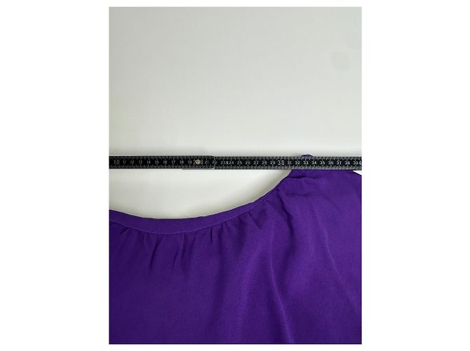 Vintage Miu Miu Baumwollkleid Lila M - Ansicht 13