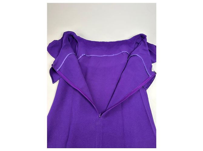 Vintage Miu Miu Baumwollkleid Lila M - Ansicht 6