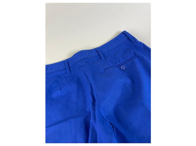 Vintage Miu Miu Baumwollmischung Hose Hellblau L - Ansicht 9