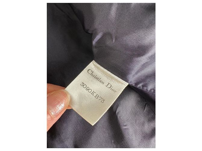 Vintage Dior Wool Jacket Navy S Navy blue - view 11