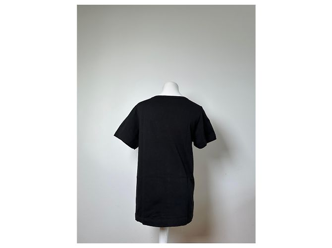 T-shirt in cotone vintage Comme Des Garcons Nera S Nero - vista 15