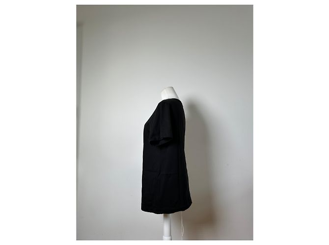 T-shirt in cotone vintage Comme Des Garcons Nera S Nero - vista 2