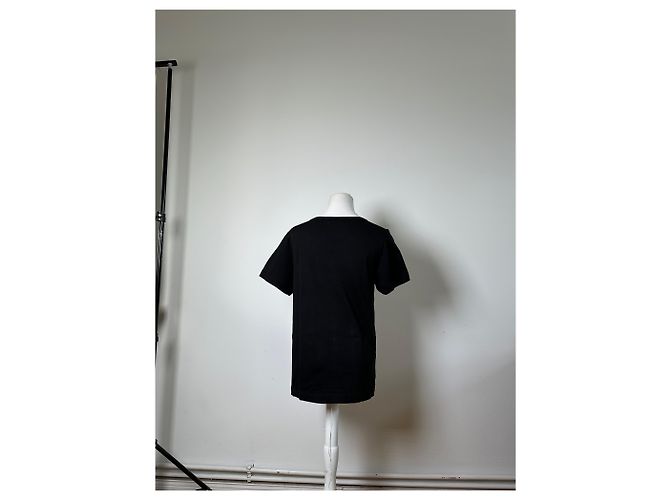 T-shirt in cotone vintage Comme Des Garcons Nera S Nero - vista 3