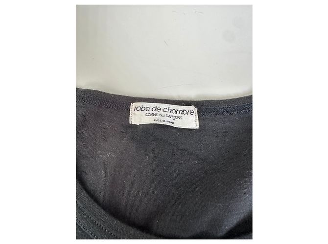 T-shirt in cotone vintage Comme Des Garcons Nera S Nero - vista 4