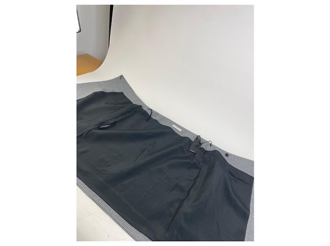 Everyday Gonna vintage Balenciaga pied-de-poule nero e bianco M - vista 11