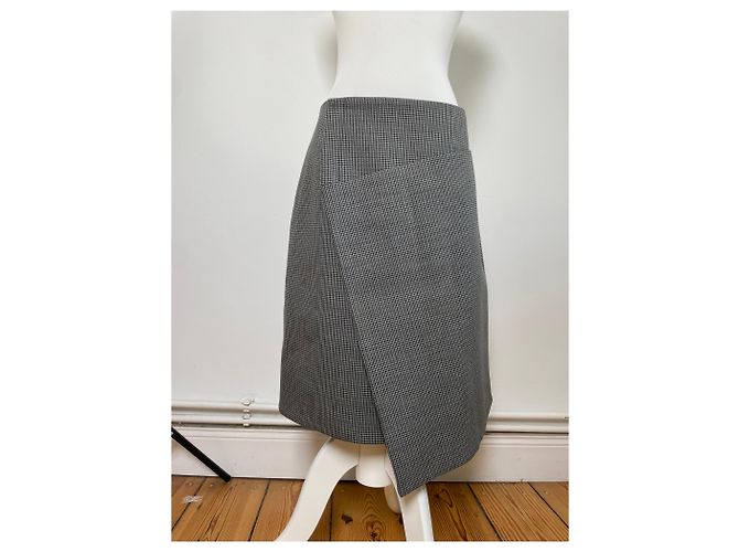 Everyday Gonna vintage Balenciaga pied-de-poule nero e bianco M - vista 13
