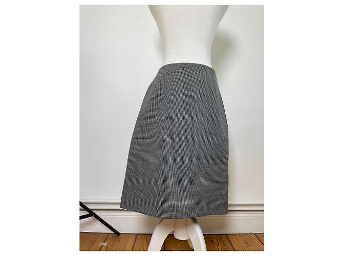 Everyday Gonna vintage Balenciaga pied-de-poule nero e bianco M - vista 14
