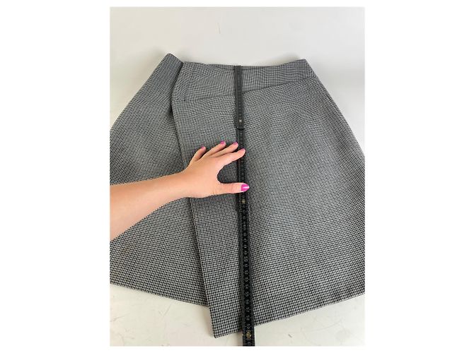 Everyday Gonna vintage Balenciaga pied-de-poule nero e bianco M - vista 6