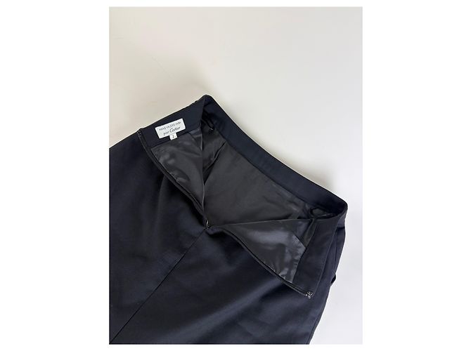 Conjunto de saia e casaco vintage Cartier preto S - vista 12